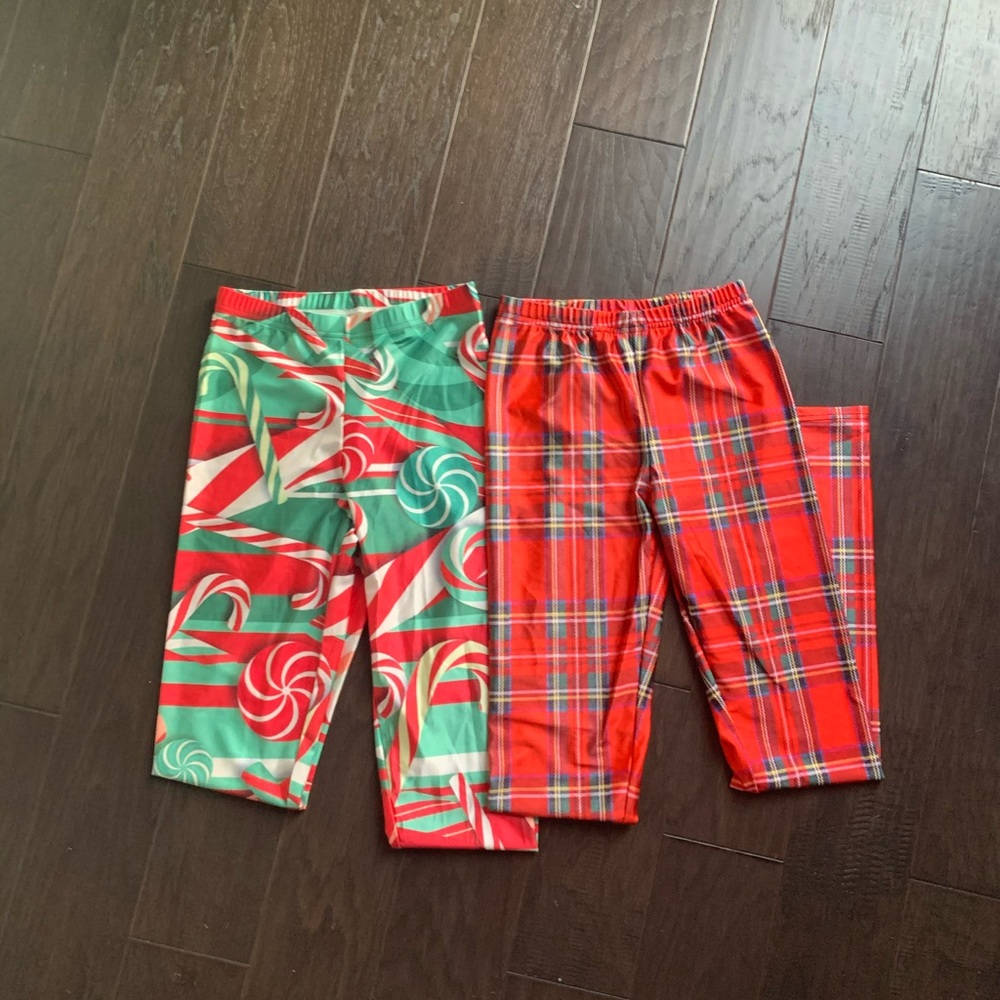 (NWOT) Christmas Legging Bundle